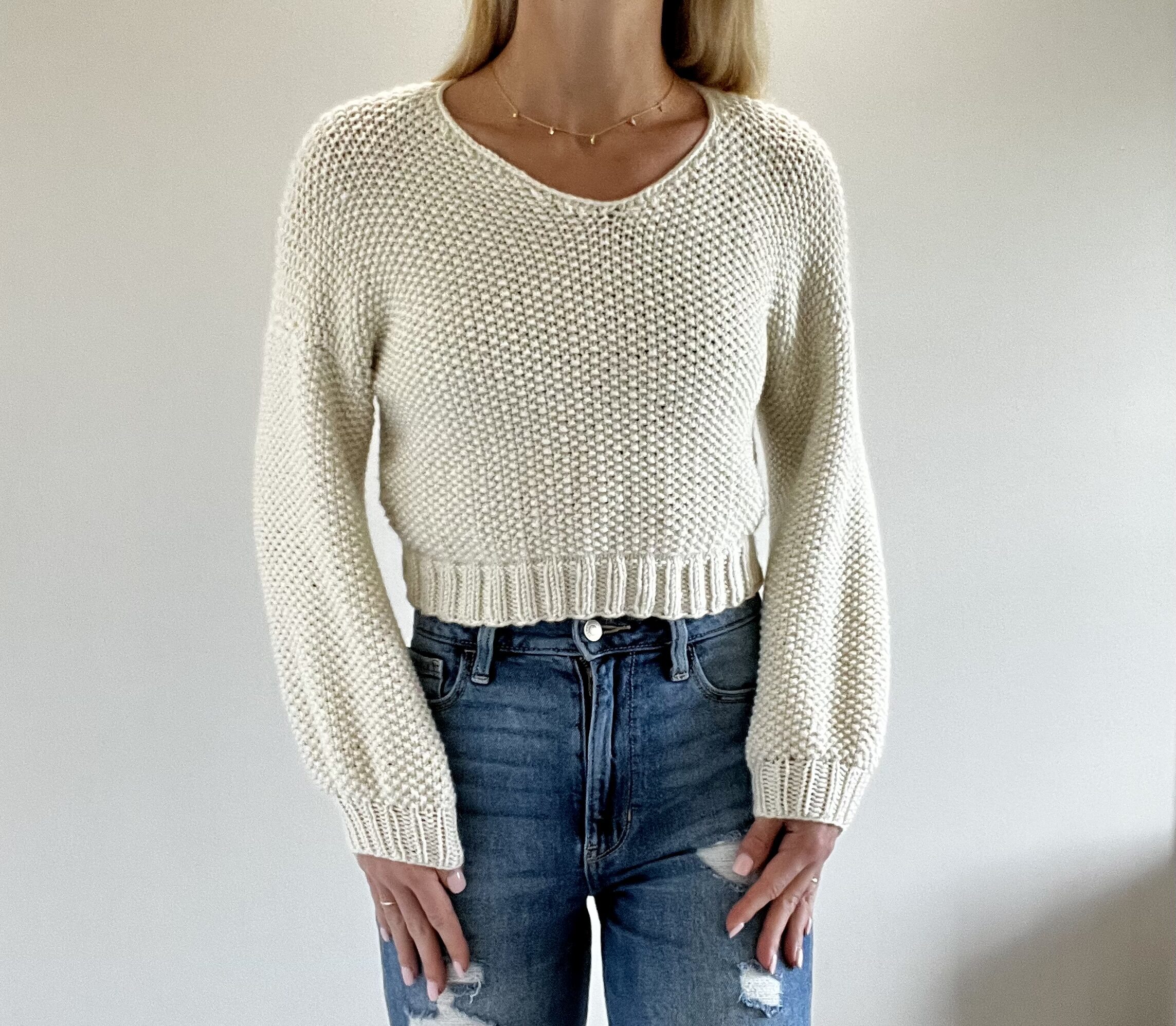 simple sweater knitting pattern free