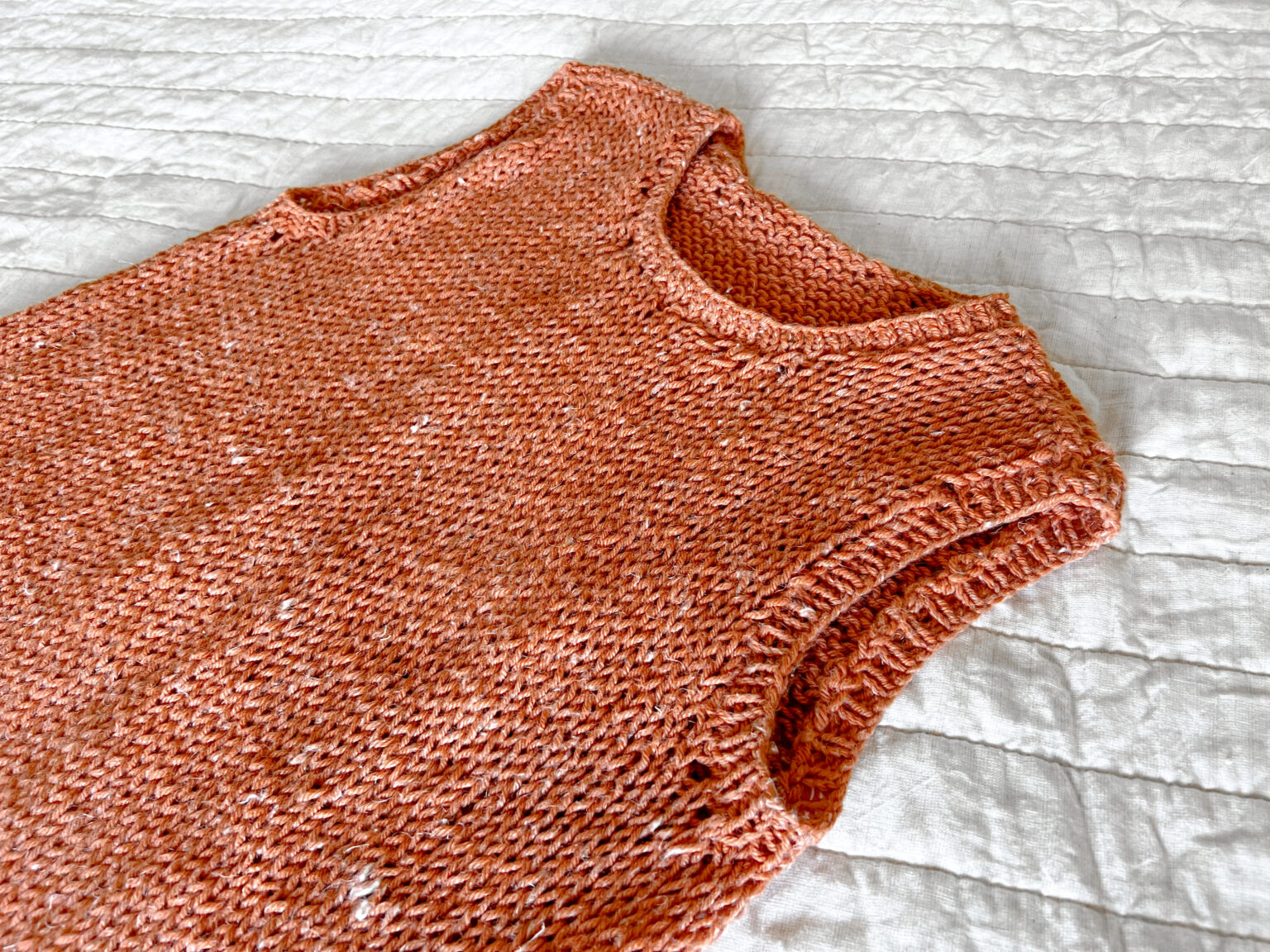 Free Tank Top Knitting Pattern Summer Knitting Project